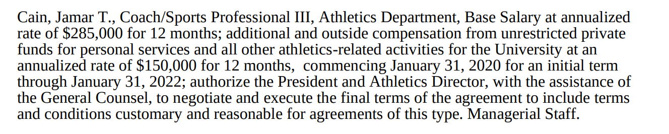 Jamar contract